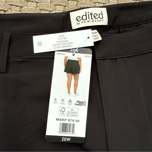 Edited by Remi Bader Women's Black Trouser
Short various sizes - Picture 16 of 17